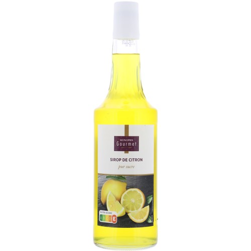 Monoprix Gourmet Sirop citron 70cl