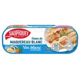 Saupiquet Filets de Maquereau Blanc & Vin Blanc Aromates 176g