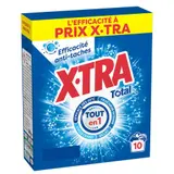 X-Tra Lessive Poudre Total Blanc Et Couleurs 10 Lavages 500g