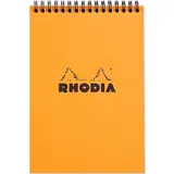 Rhodia Bloc notes spiralé148x210 160p Petits Carreaux x1