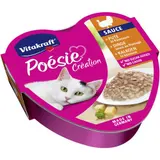 Vitakraft Poésie Création Sauce à la dinde et fromage 85g