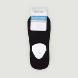 Bleuforêt Protège-Pieds Unis Invisibles Sport Noirs TU x2