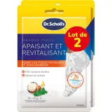 Dr.Scholl's Masque Apaisant et Revitalisant lot x2