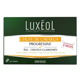 Luxéol Chute de Cheveux Progressive Complément alimentaire x90