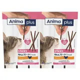 Anima Plus Sticks poulet pour Chat adulte 6x5g