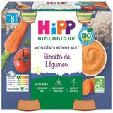 [Par Naturalia] Hipp Biologique Risotto De Légumes Bio, Dès 8 Mois