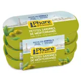 [Par Naturalia] Phare D'Eckmühl Sardines À L'Huile D'Olive Vierge Extra Msc 3x55g