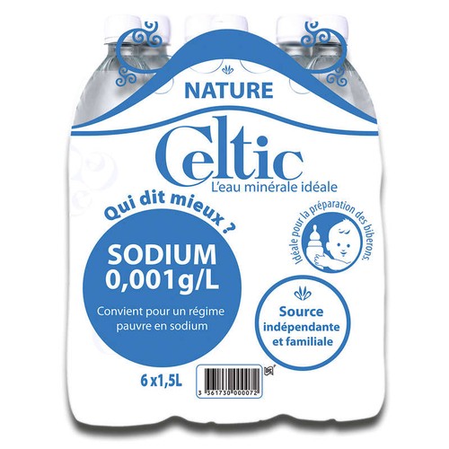 [Par Naturalia] Celtic Eau Plate Le pack 6x1,5L