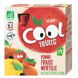 [Par Naturalia] Vitabio Cool Fruits Pomme Fraise Myrtille & Acerola Bio 4x90g