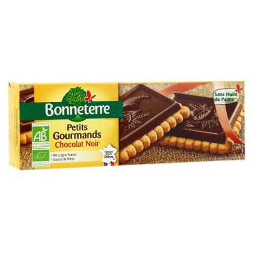 [Par Naturalia] Bonneterre Biscuits Petits Gourmands au Chocolat Noir Bio 150g