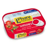 Phare d'Eckmuhl Sardines à La Sauce Tomate Msc 135g