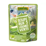 [Par Naturalia] Danival Soupe Aux 5 Légumes Verts Bio 50cl