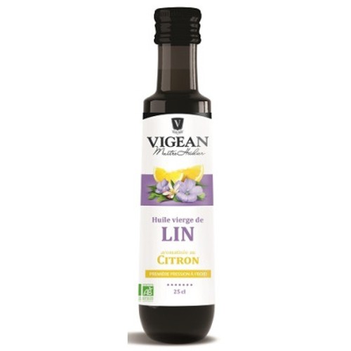 [Par Naturalia] Vigean Huile De Lin Citron Bio 25cl