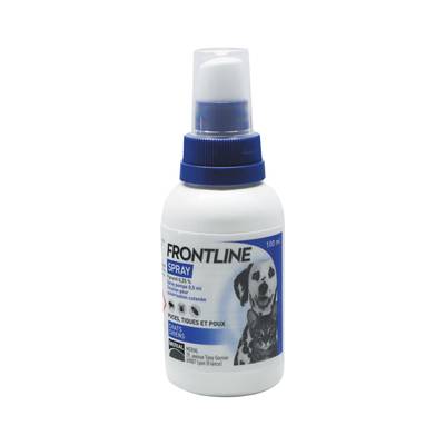 Frontline Spray Anti Parasitaire pour Chien et Chat, 100ml