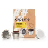 Caps'me Capsule Nespresso Réutilisable, 3 capsules