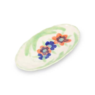 Collection Fleur Plat à servir 30,5x15,5cm Fleur
