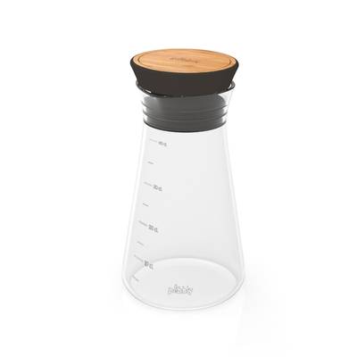 Pebbly Shaker à vinaigrette Noir