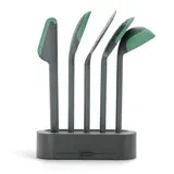 Lékué  Set de 5 ustensiles de cuisine anti-rayures, 5 pièces