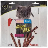 Auchan Friandises Régal'stick agneau pour chaton et chat adulte, 6x5g