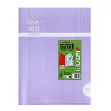 Auchan Cahier piqure polypro, 24x32 Seyes - Grands carreaux, 96 pages