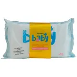 Auchan Baby Lingettes sensitive au lait d'Amande douce lot de 3, 3 x 64 lingettes