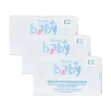 Auchan Baby Sérum physiologique, Lot de 3 - 40 x 5ml