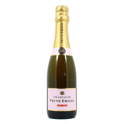 Veuve Emille Champagne brut rosé, Demi-bouteille, 37.5cl