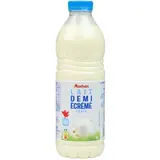 Auchan Lait demi-écrémé frais, 1L