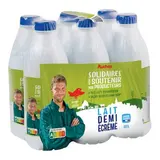 Auchan Solidaires Lait demi-écrémé UHT, 6x1L