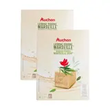 Auchan Lessive en poudre Savon de Marseille, Lot de 2x3kg