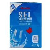 Auchan Sel régénérant lave-vaisselle, 4 x 1kg