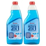 Auchan Nettoyant vitre 3en 1 recharge, Lot de 2x750ml
