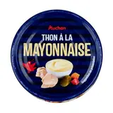 Auchan Thon Sauce Mayonnaise en conserve, 135g