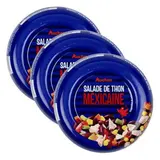 Auchan Salade mexicaine au thon en conserve, Lot de 3x250g