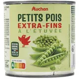 Auchan Petit Pois Extra fins en conserve, 280g