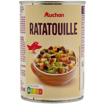 Auchan Ratatouille en conserve, 375g