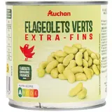 Auchan Flageolets verts extra fins en conserve, 265g