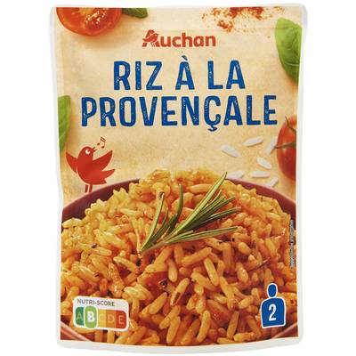 Auchan Riz à la provençale en sachet micro-ondable, 250g