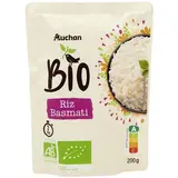 Auchan BIO Riz basmati Bio en sachet micro-ondable, 200g