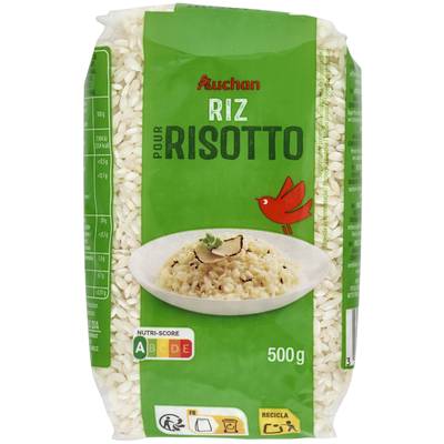 Auchan Riz pour risotto en vrac, 500g