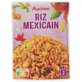 Auchan Riz Mexicain en sachet micro-ondable, 250g