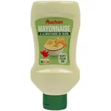 Auchan Mayonnaise à la moutarde de Dijon et aux oeufs frais en Flacon Souple Squeeze Top Down, 700g