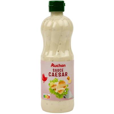 Auchan Sauce Caesar en flacon souple, 50cl