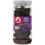 Auchan Olives noires en rondelles spécial pizza et salades en bocal, 105g