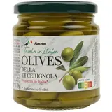 Auchan Tavola In Italia Olives vertes Bella di Cerignola en bocal, 170g