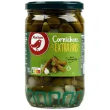 Auchan Cornichons extra fins aux 5 aromates en bocal, 360g
