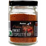 Auchan Terroir Piment d'espelette AOP, 40g