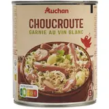Auchan Choucroute garnie au vin blanc en conserve pour 2, 800g