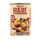 Auchan Boeuf Bourguignon en conserve individuelle, 400g