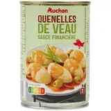 Auchan Quenelles de veau sauce financière en conserve pour 2, 400g